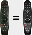 T&eacute;l&eacute;commande d'origine AKB75855502