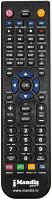 Replacement remote control Hypson 5129
