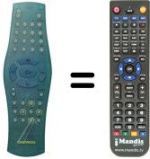 Télécommande équivalente Grandin 4T97