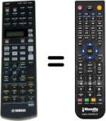 Télécommande équivalente Yamaha V9272200