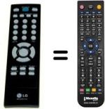 Télécommande équivalente LG CB 20F80