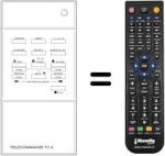 Replacement remote control Continental Edison VK2132