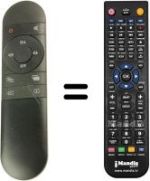 Télécommande équivalente HVS50200