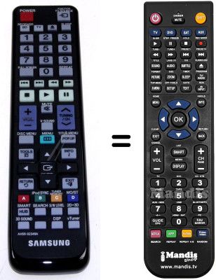 Replacement remote control Samsung AH59-02349A
