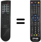 T&eacute;l&eacute;commande &eacute;quivalente Pace MSS 238