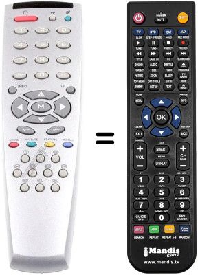 T&eacute;l&eacute;commande &eacute;quivalente Grandin 55FV05