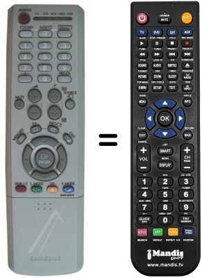 Télécommande équivalente BN59-00412B Télécommande équivalente BN59-00412B