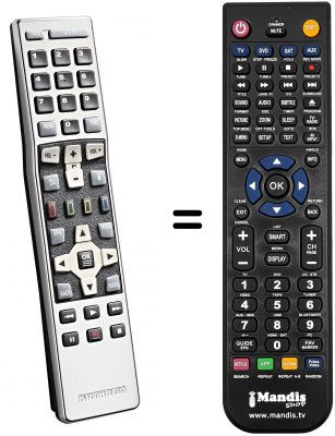 T&eacute;l&eacute;commande &eacute;quivalente Kathrein UFS822SW