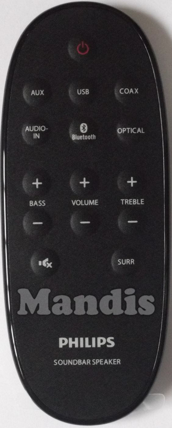 philips soundbar remote