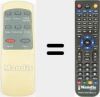 Replacement remote control for REMCON1699