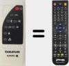 Replacement remote control for Alpatec (R-750)