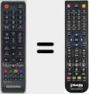 Replacement remote control for BN59-01247A