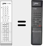 Original remote control IR8 (ID00IR8)