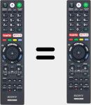 Télécommande d'origine RMF-TX310E (149345522)