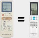 Universal remote control Aircoplus (42530)