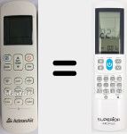 Universal remote control Aircoplus (42530)