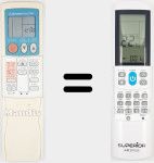 Universal remote control Aircoplus (42530)