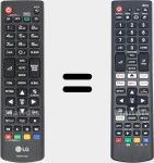 Télécommande universelle Universal TV LG