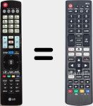 Télécommande universelle Universal TV LG