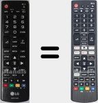 Télécommande universelle Universal TV LG