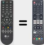 Universal remote control Universal TV LG