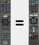 Universal remote control Universal TV Sony