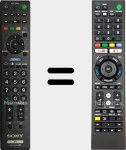 Télécommande universelle Universal TV Sony
