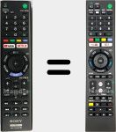 Télécommande universelle Universal TV Sony