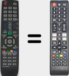 Télécommande universelle Universal TV Samsung
