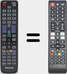 Télécommande universelle Universal TV Samsung