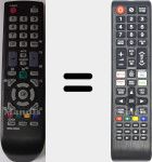 Télécommande universelle Universal TV Samsung