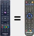 Télécommande pour remplacer RC-4862 (23243625)