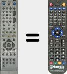 Replacement remote control for 6711R1N153F