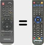 Télécommande pour remplacer 00071H (AK5900071H)