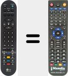 Replacement remote control for AKB30377802