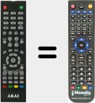 Télécommande pour remplacer AKTV4620