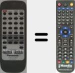 Replacement remote control for EUR648260
