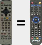 Replacement remote control for EUR7628010