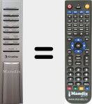 Télécommande pour remplacer FMH592