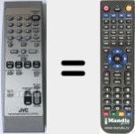 Replacement remote control for RMSRVNB50 (BI600NB5002S)