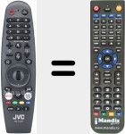 Télécommande pour remplacer MR20GA (RM-C3285)
