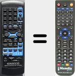 T&eacute;l&eacute;commande pour remplacer RC-R0510