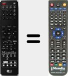 Replacement remote control for AKB36087607