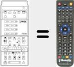 Replacement remote control for MECATRON7705
