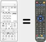 Replacement remote control for MECATRON7715
