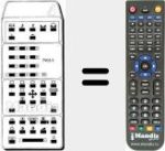 Replacement remote control for MECATRON7903S