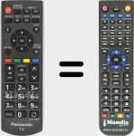 Replacement remote control for N2QAYB000816