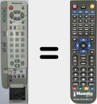 T&eacute;l&eacute;commande pour remplacer EUR511264