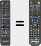 Replacement remote control for PFLED32