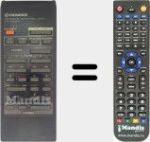 Replacement remote control for CU-DC011